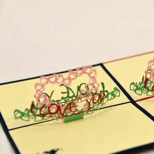 Handmade 3D Pop Up Love Cupid Propose Marriage Valentine's Anniversary Day Card